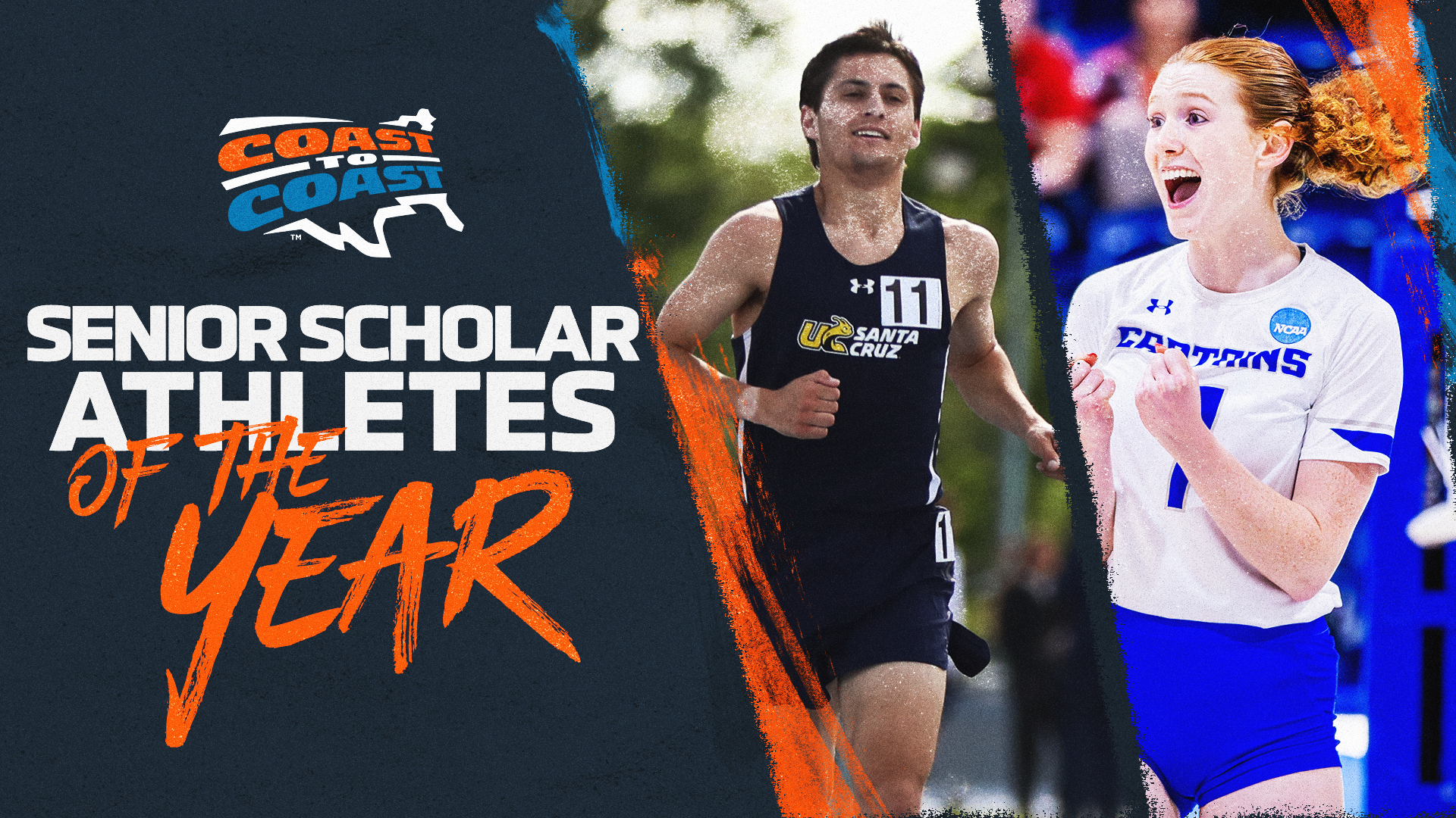 Christopher Newport&rsquo;s Alyssa Dozier and UC Santa Cruz&rsquo;s Luke Holland Claim C2C Senior Scholar-Athletes of the Year Recognition