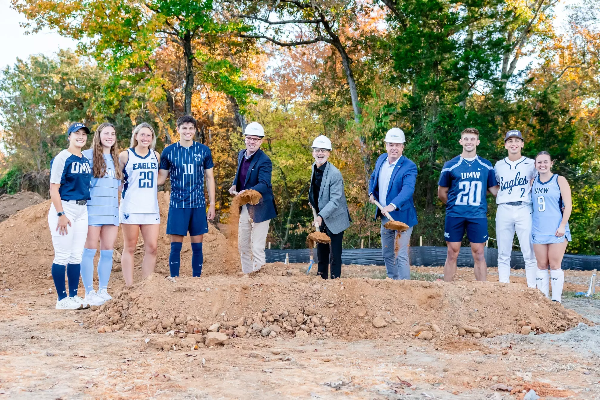 UMW Athletics Breaks Ground on New Locker Room Complex