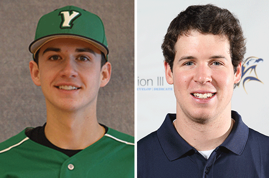 York Senior Brad Wenzel and St. Mary's Senior Sam Beatty Earn CAC Baseball Weekly Awards