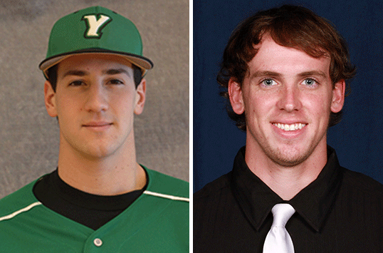 York Senior Andrew Hershey and Christopher Newport Senior Bryan Bierlein Named CAC Baseball Players of the Week