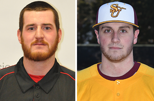 Frostburg State Senior Ricky Brady and Salisbury Senior Brett Collacchi Honored as CAC Baseball Players of the Week