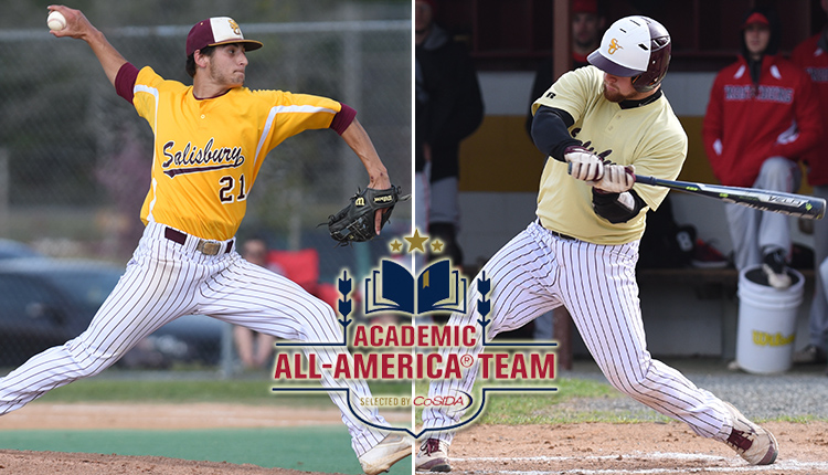 Salisbury Baseball Duo of Grasso, LaBriola Earn CoSIDA Academic All-America Honors