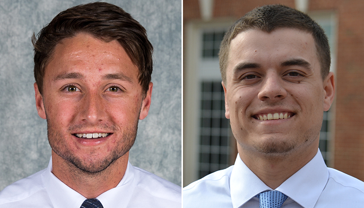 Christopher Newport Senior A.J. Nicely and Mary Washington Senior Nick McIntyre Named CAC Baseball Players of the Week