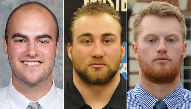 Christopher Newport Junior Seth Woodard, Frostburg State Senior Greg Schneider and Mary Washington Sophomore Christian Hague Claim CAC Baseball Weekly Awards