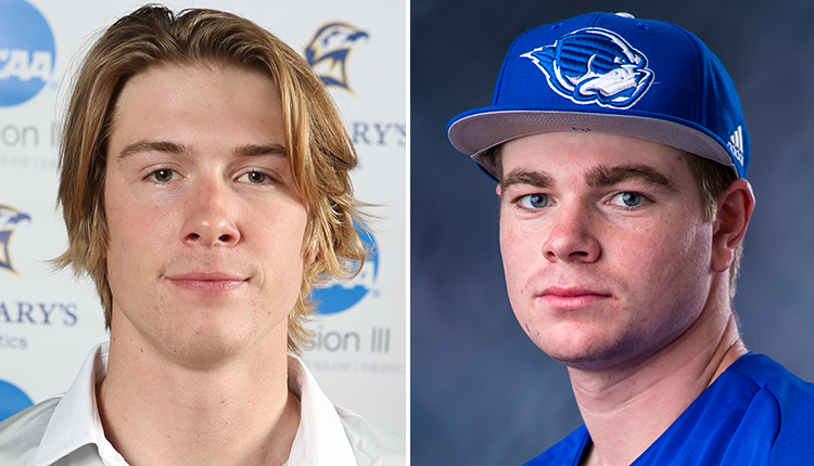 St. Mary's Junior Dakota Merritt and Marymount Sophomore Kenny Sysyn Receive CAC Baseball Weekly Awards