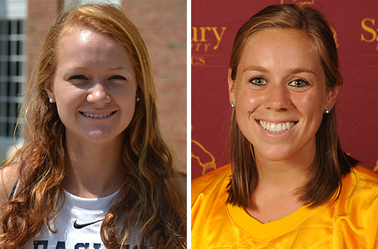 Mary Washington Junior Jenna Steele and Salisbury Senior Rachel Clewer Earn CAC Field Hockey Weekly Awards