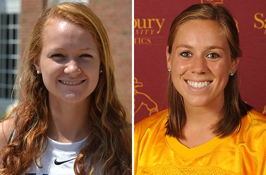 Mary Washington Junior Jenna Steele and Salisbury Senior Rachel Clewer Named CAC Field Hockey Players of the Week