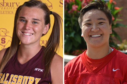 Salisbury Senior Courtney Jantzen and Mary Washington Freshman Jessica Cavolt Selected as CAC Field Hockey Players of the Week