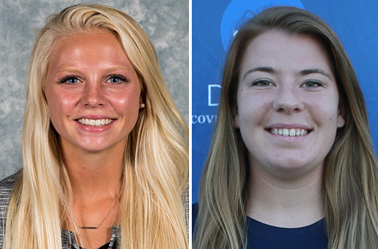 Christopher Newport Sophomore Rachael Allshouse and Wesley Senior Morgan Seymour Earn CAC Field Hockey Weekly Awards