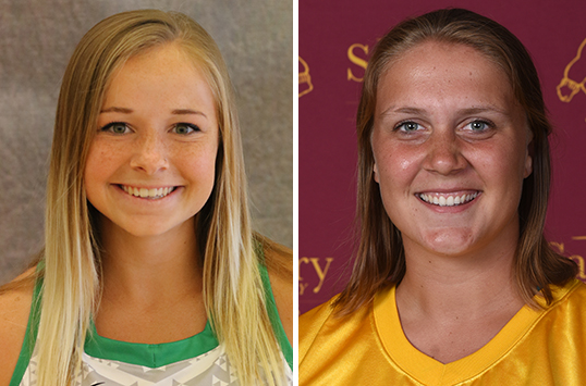 York Sophomore Lindsay Nye and Salisbury Junior Tressie Windsor Grab CAC Field Hockey Weekly Honors