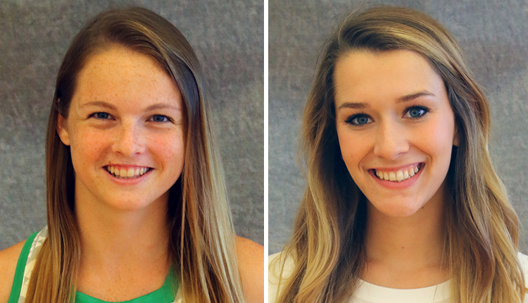 York Senior Autumn Mallory and Junior Eve Hauplte Sweep CAC Field Hockey Weekly Awards