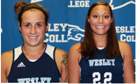 Wesley's Madison Leone And Dana Keller Capture CAC Weekly Field Hockey Awards