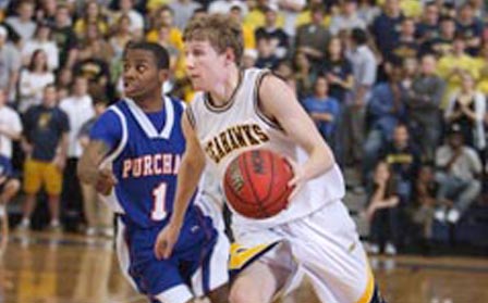Franz Leads Four Players Into Double Figures As St. Mary's Men's Basketball Tops Buffalo State In NCAA Sweet 16, 85-74