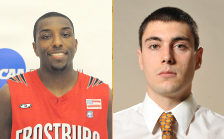Frostburg State's Maurice Williams And Stevenson's Brett Burrier Share CAC Men's Hoops Weekly Award