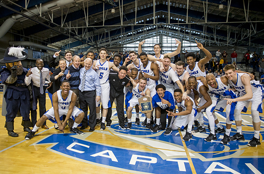 McFarland's Last-Second Free Throw Lifts Christopher Newport Over Salisbury in Overtime, 68-67, in CAC Men's Basketball Championship