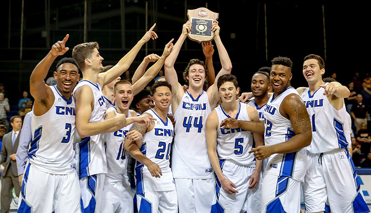 Daly's Jumper Lifts Christopher Newport Past Salisbury for CAC Men's Basketball Championship