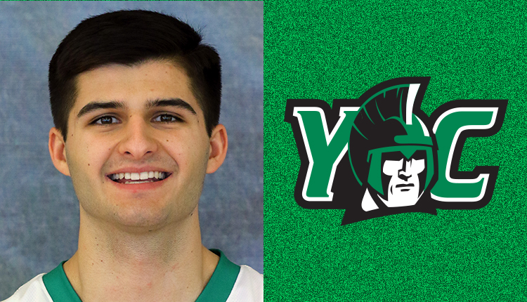 York Junior Matt Scamuffo Selected as CAC Men's Basketball Player of the Week