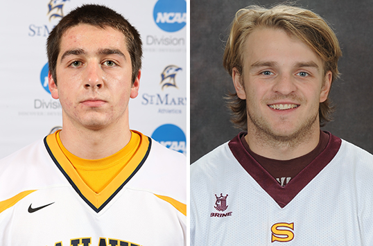 St. Mary's Senior Matt Tarrant and Salisbury Senior Austin Kemp Tabbed as CAC Men's Lacrosse Players of the Week
