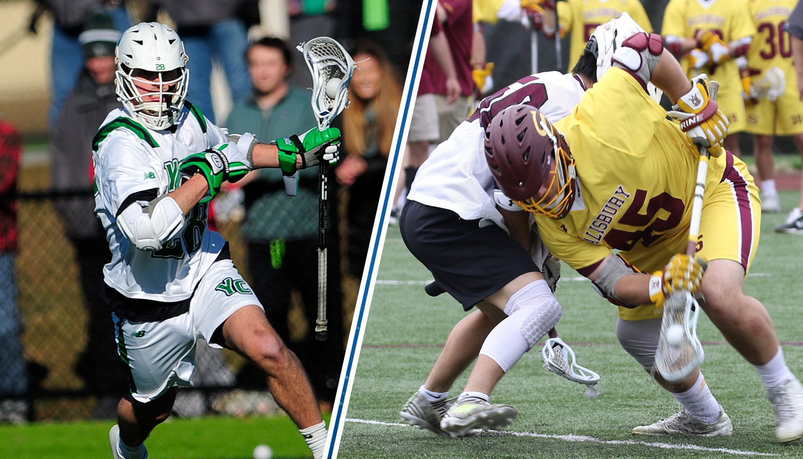 York's Thomas Pfeiffer & Salisbury's Brett Malamphy Garner CAC Men's Lacrosse Player of the Week Honors
