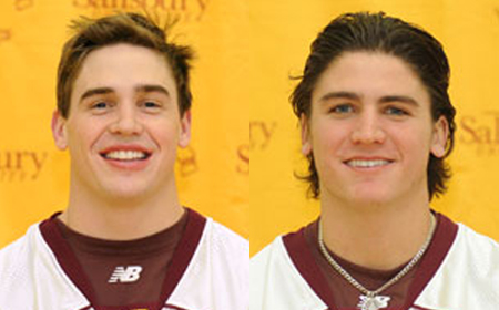 Salisbury's Erik Krum And Johnny Rodriguez Capture CAC Men's Lacrosse Weekly Awards