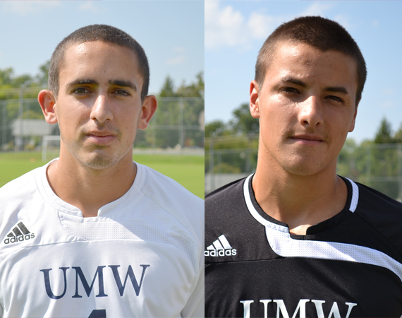 Mary Washington's Matt Poole And Tyler Back Sweep CAC Men's Soccer Honors