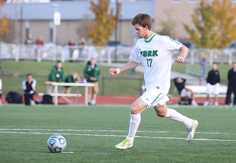 York Men's Soccer Eliminates Rutgers-Camden In Shootout To Advance To NCAA Sweet 16