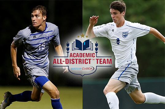 Christopher Newport Grace, Seifert Earn Men's Soccer CoSIDA Academic All-District Honors