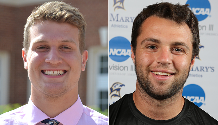 Mary Washington Sophomore Daniel Kalke and St. Mary's Senior Zack Haussler Secured CAC Men's Soccer Weekly Awards
