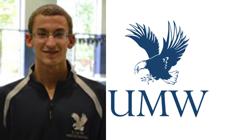 Mary Washington Freshman Zach Eisig Captures CAC Men's Swimming Honor