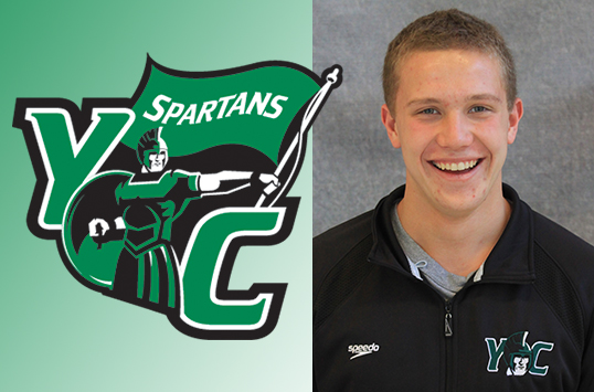 York's Walthall Earns Second All-America Honor on Final Day of NCAA Swimming Championships