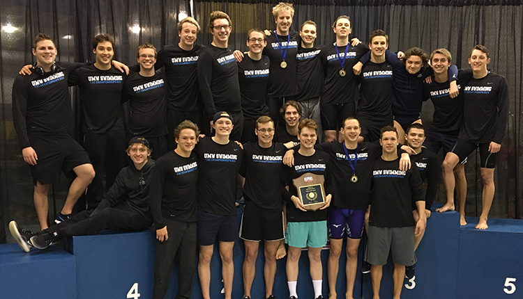 Mary Washington Men's Swimming Unanimously Selected to Claim 19th Straight CAC Crown