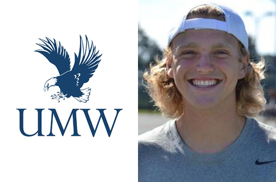 Mary Washington Sophomore Brandon Griffin Named CAC Men's Tennis Player of the Week