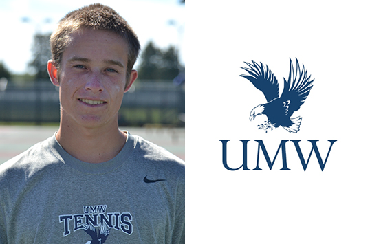 Mary Washington Senior Evan Charles Named CAC Men's Tennis Player of the Week