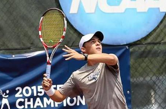 Mary Washington's Tyler Carey Advances to NCAA Singles Quarterfinals; Carey and Evan Charles Drop First Round Doubles Three-Setter