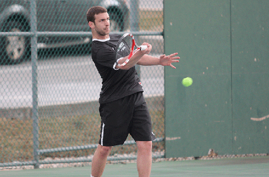 No. 5 York Downs No. 4 Penn State Harrisburg in CAC Men's Tennis First Round