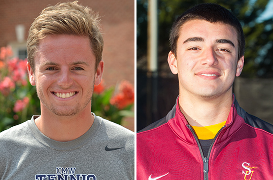 Mary Washington Senior David Lunding-Johansson and Salisbury Senior Eric Spangler Named CAC Men's Tennis Co-Players of the Week