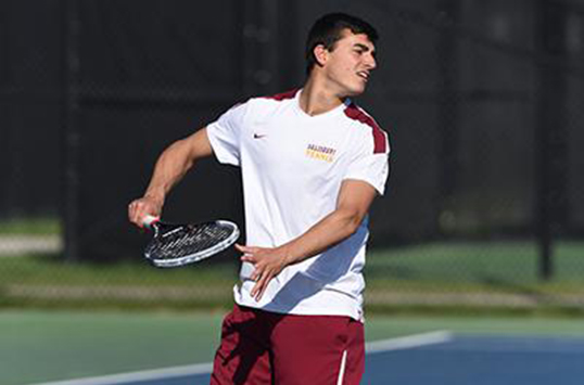 Salisbury's Eric Spangler Earns All-America Honors with NCAA Singles First Round Victory
