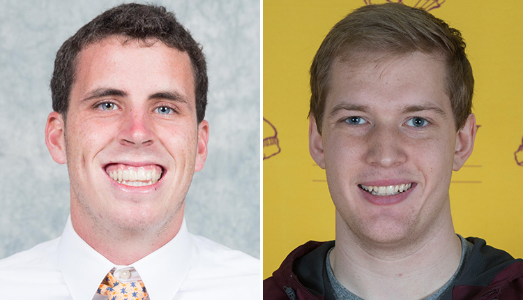 Christopher Newport Senior Cullen Monahan and Salisbury Senior Duncan Ferrin Earn CAC Men's Track & Field Weekly Awards