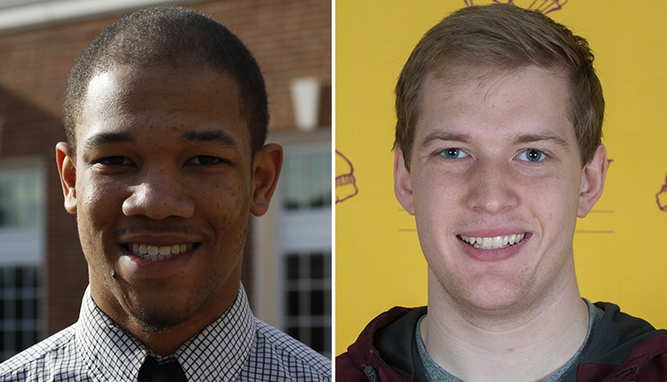 Mary Washington Freshman Davon Guerrier and Salisbury Senior Duncan Ferrin Claim CAC Men's Track & Field Weekly Awards