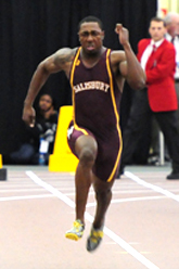 Salisbury's Delannie Spriggs Named CAC Men's Track & Field Athlete Of The Week