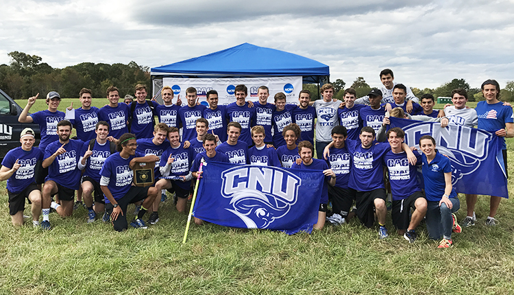 Reid, Christopher Newport Three-Peat as CAC Men's Cross Country Champions