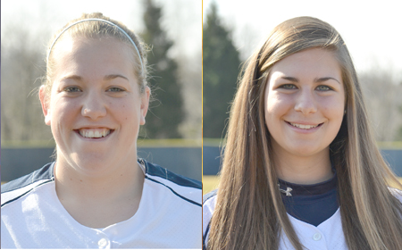 Mary Washington's Morgan Lamon And Hannah Otterman Tabbed For CAC Weekly Softball Honors