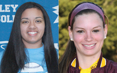 Freshmen Brynae Goodley Of Wesley And Rachel Johnson Of Salisbury Capture Weekly CAC Softball Recognition
