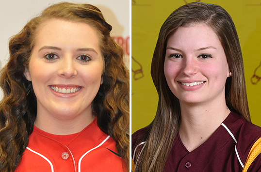 Frostburg State Junior Renay Aubel and Salisbury Senior Rachel Johnson Earn CAC Softball Weekly Honors