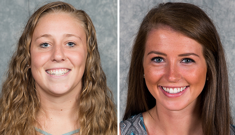 Christopher Newport Senior Rachael Payne and Sophomore Aubrey Bates Sweep CAC Softball Weekly Honors