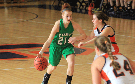York Junior Guard Aja Wallpher Picked As CAC Women's Basketball Player Of The Week