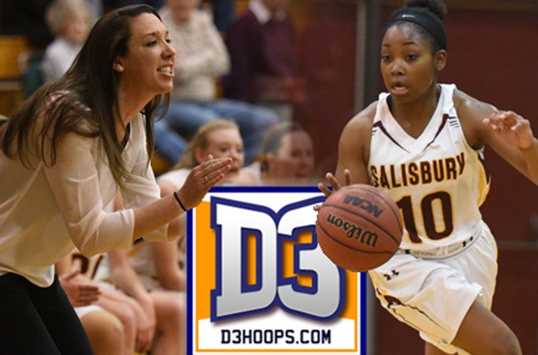 Salisbury Senior Anna Hackett and Head Coach Kelly Lewandowski Earn Top Regional Honors from D3hoops.com
