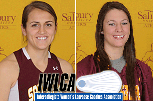 Salisbury Women's Lacrosse Standouts Ashton Wheatley and Bethany Baer Earn IWLCA Position of the Year Awards