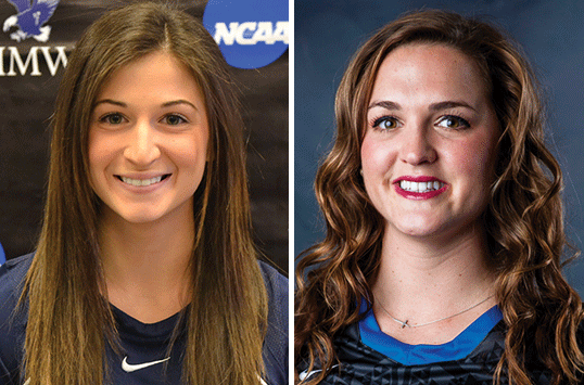 Mary Washington Senior Jenna Petrucelli and Marymount Junior Molly Maher Garner CAC Women's Lacrosse Weekly Awards