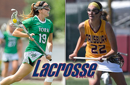Salisbury's Wallenhorst and York's Strauch Named Lacrosse Magazine All-America